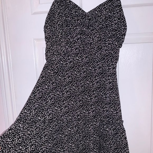 M Boutique Navy and White Midi Dress - Picture 3 of 4